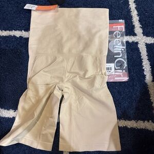 FeelinGirl Women's High-Waisted Shapewear in Beige